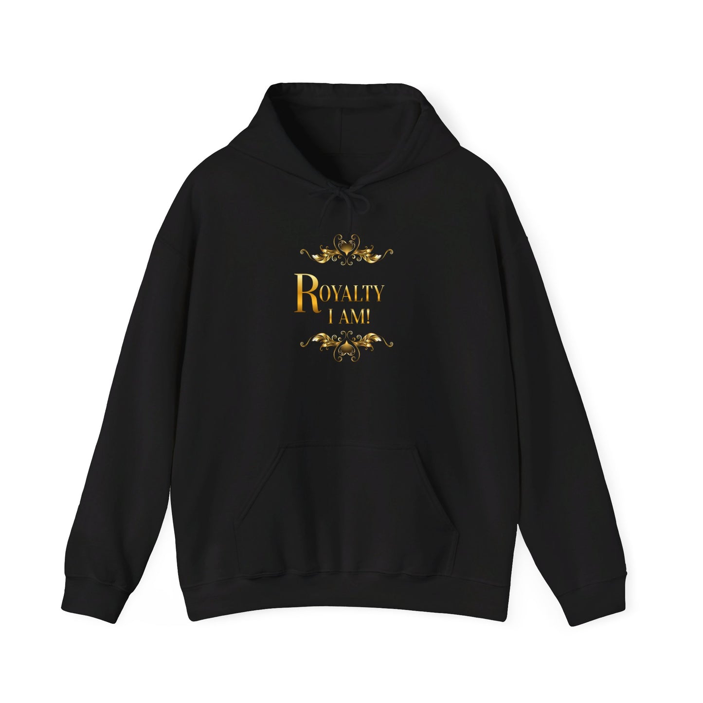 Regal Flourish Hooded Sweatshirt