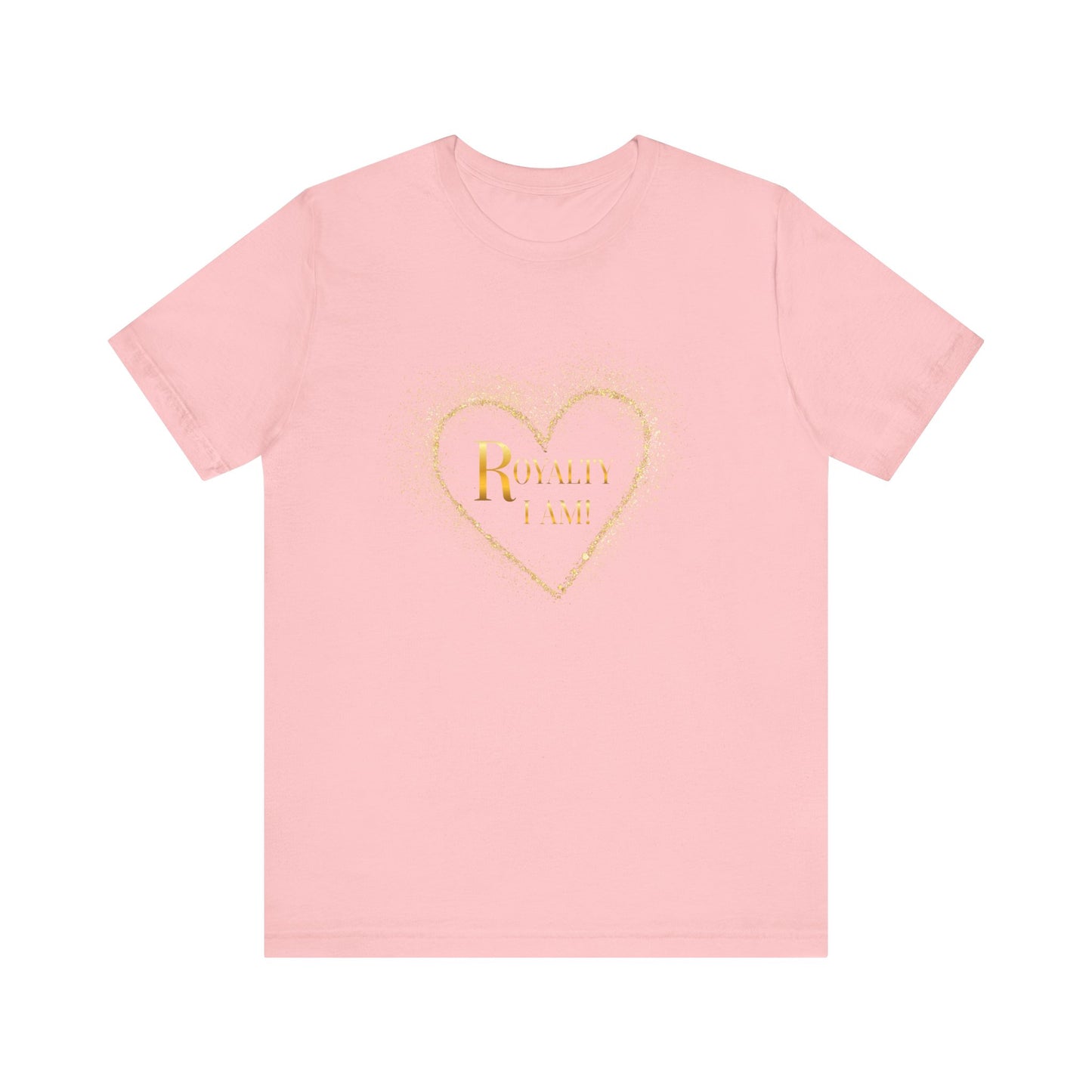 Golden Heart of Royalty Short Sleeve Tee