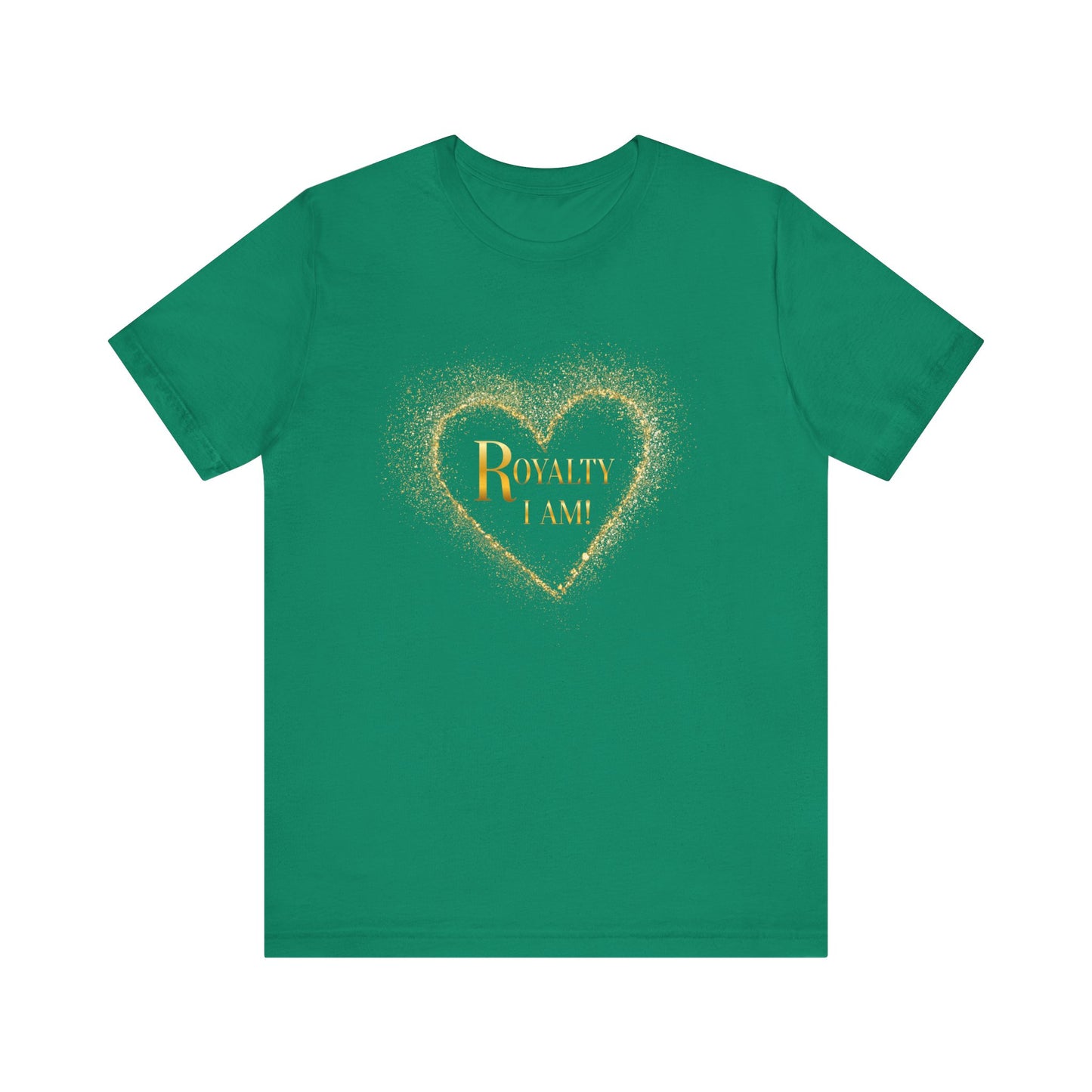 Golden Heart of Royalty Short Sleeve Tee