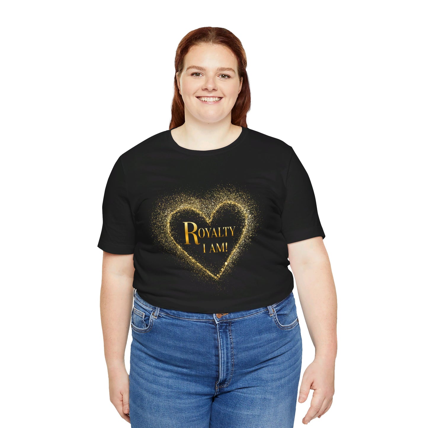 Golden Heart of Royalty Short Sleeve Tee