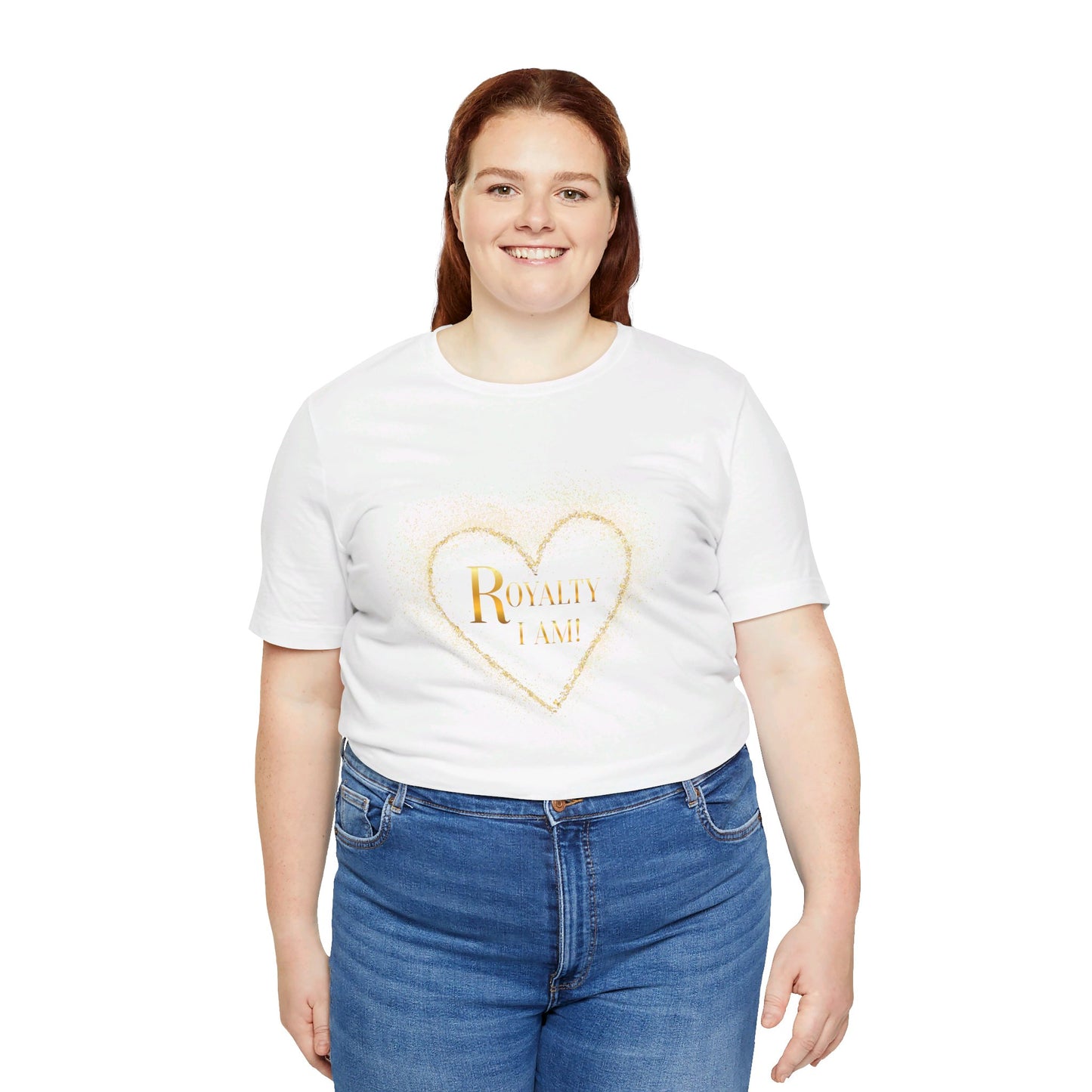 Golden Heart of Royalty Short Sleeve Tee