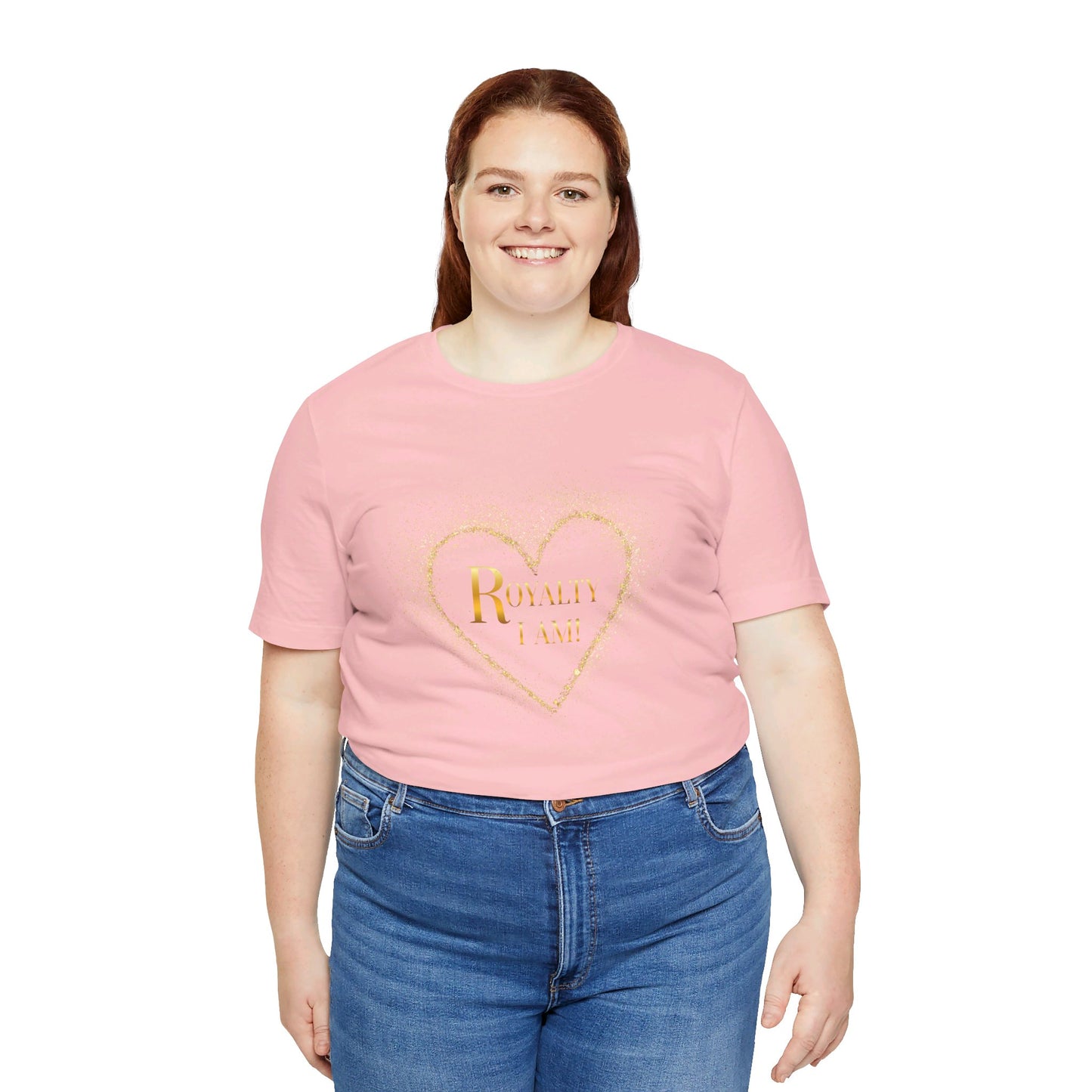 Golden Heart of Royalty Short Sleeve Tee