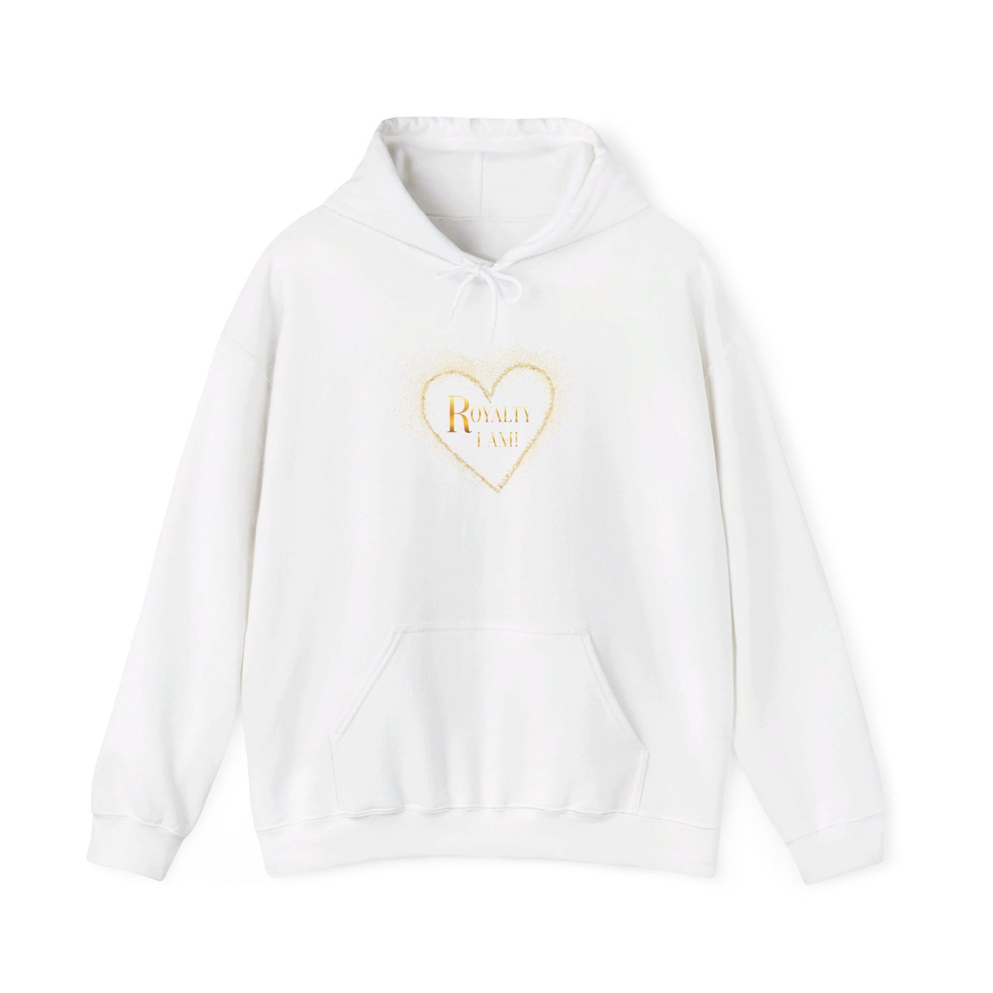 Golden Heart of Royalty Hooded Sweatshirt