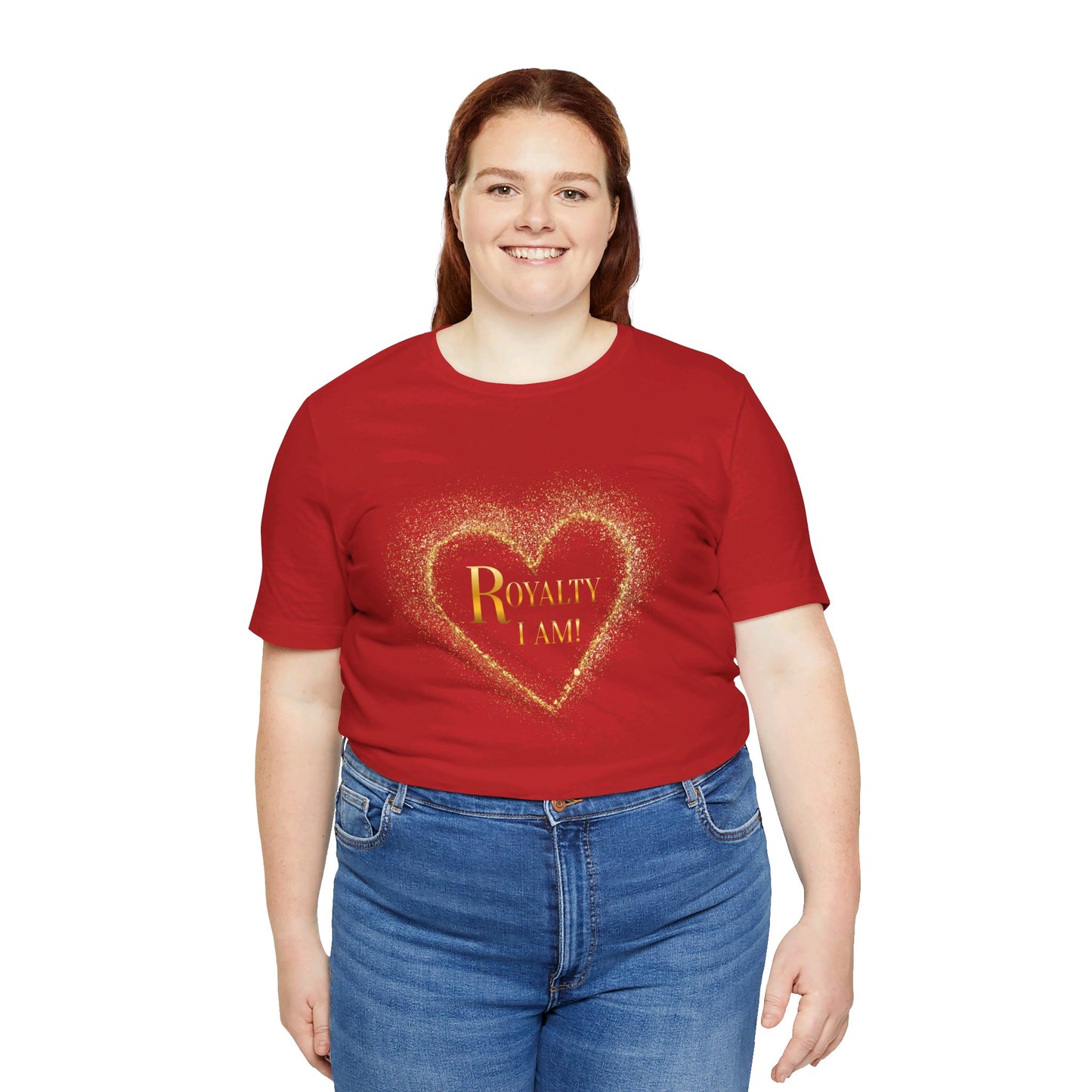 Golden Heart of Royalty Short Sleeve Tee