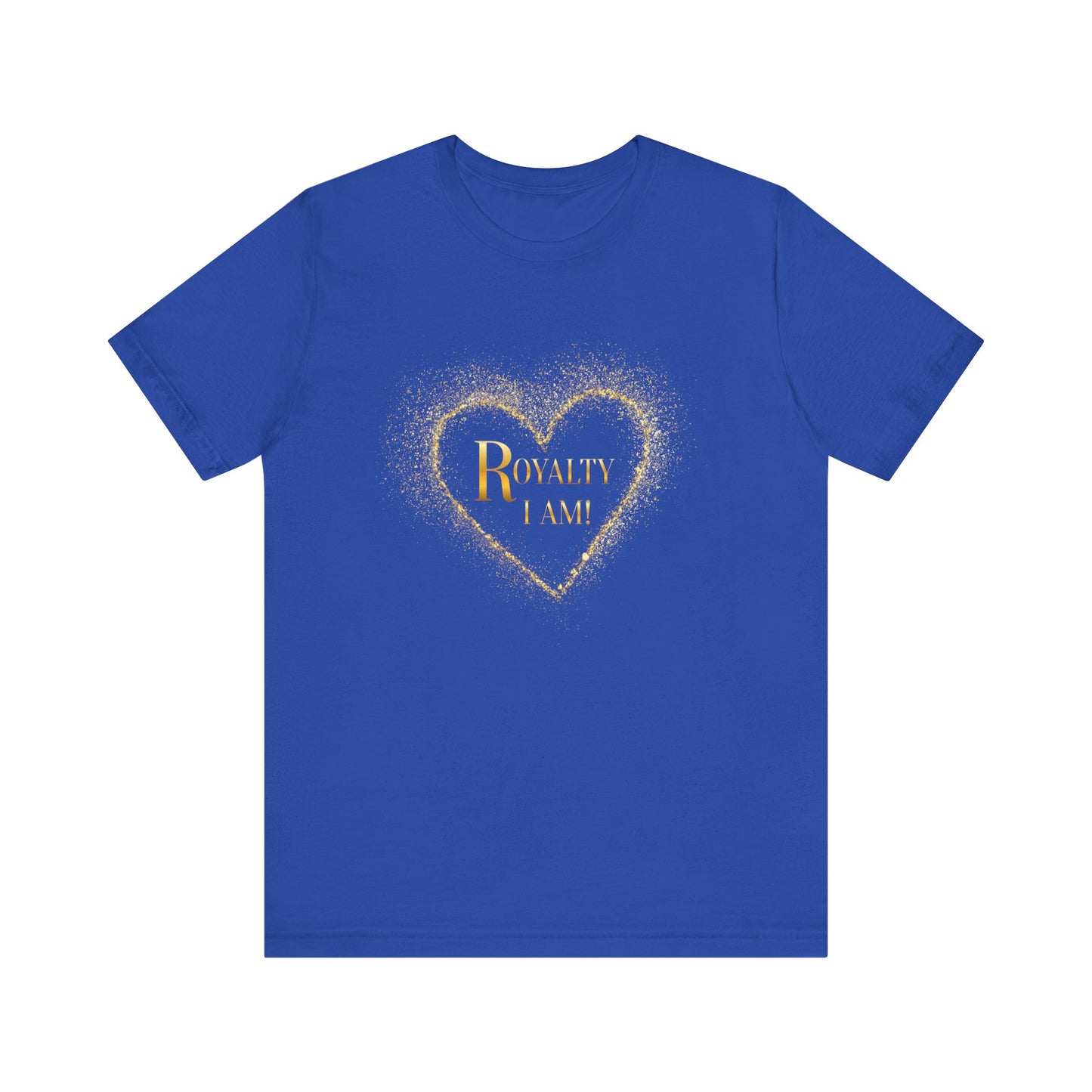 Golden Heart of Royalty Short Sleeve Tee