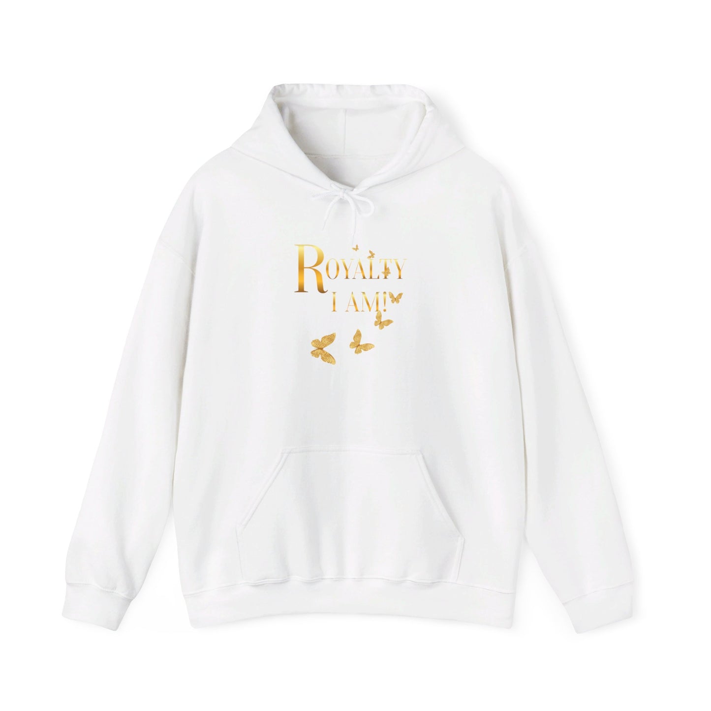 Royal Butterflies Hooded Sweatshirt