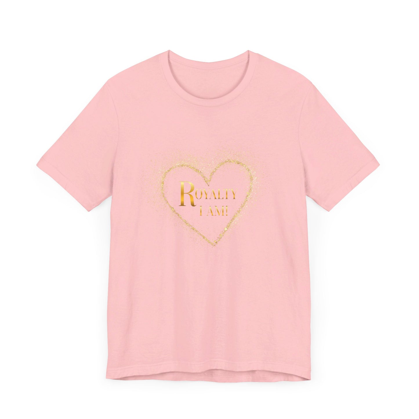 Golden Heart of Royalty Short Sleeve Tee