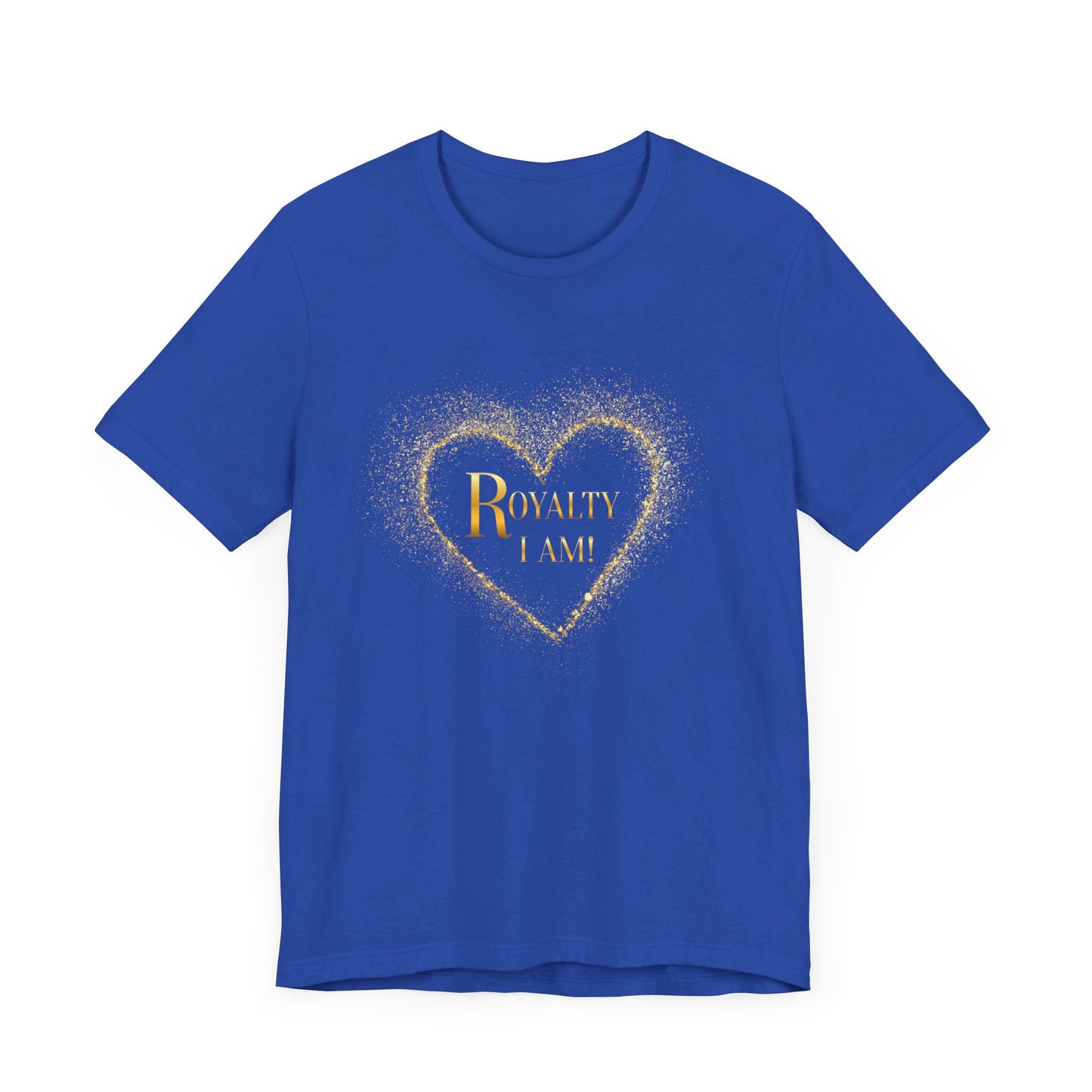 Golden Heart of Royalty Short Sleeve Tee