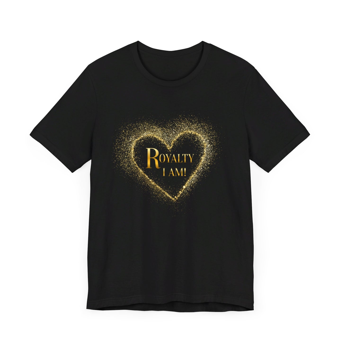 Golden Heart of Royalty Short Sleeve Tee