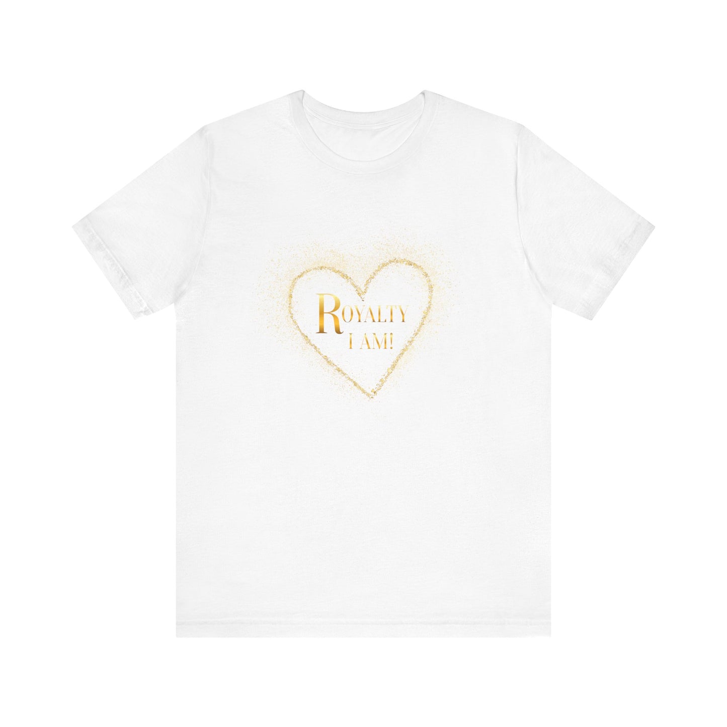 Golden Heart of Royalty Short Sleeve Tee