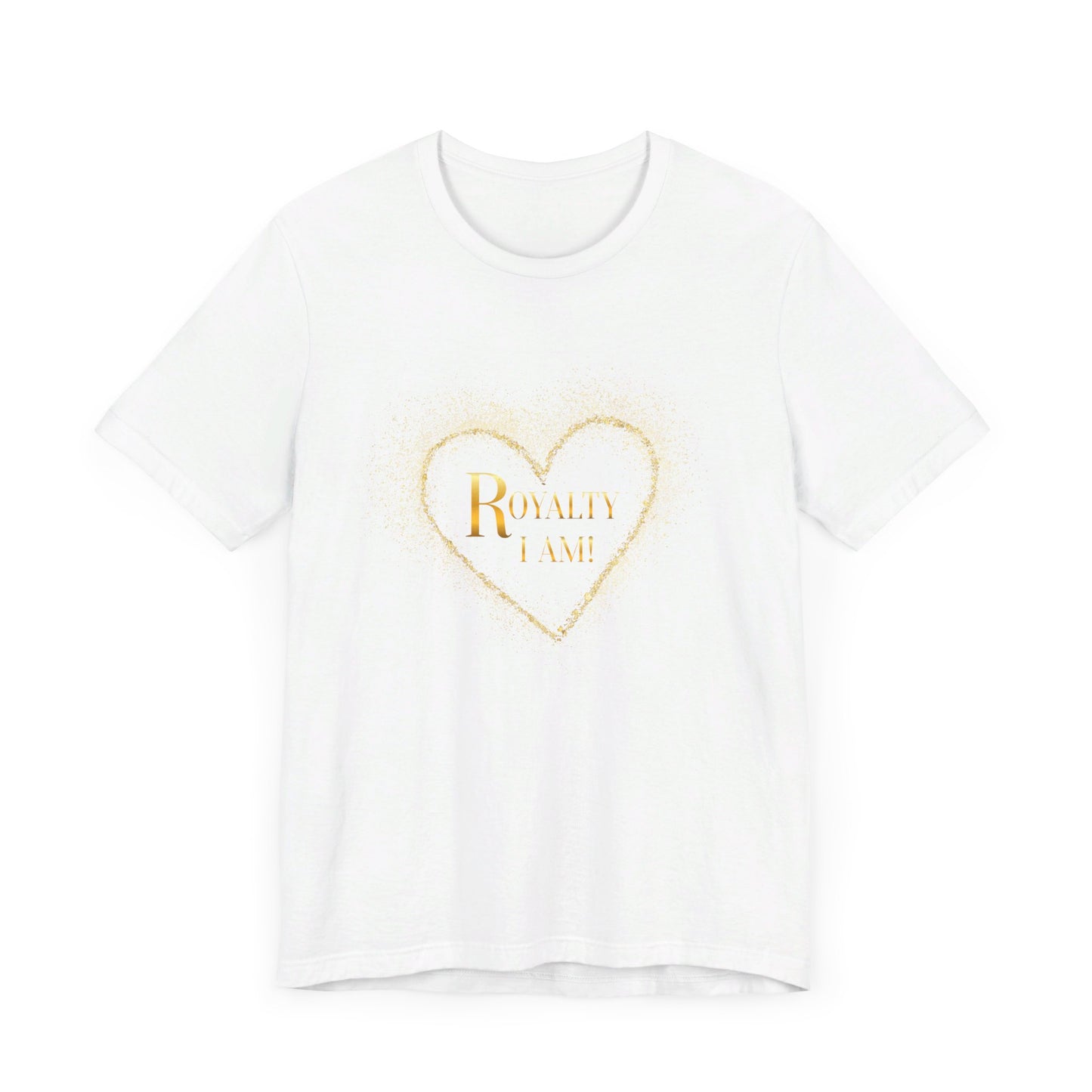 Golden Heart of Royalty Short Sleeve Tee