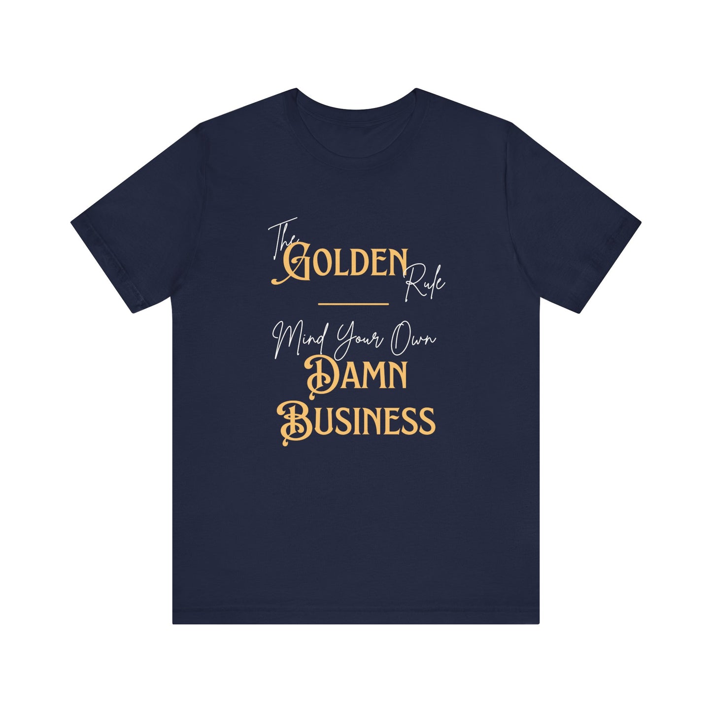 Golden Rule Election Unisex Jersey Short Sleeve Tee