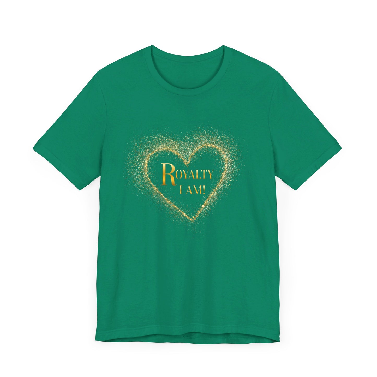 Golden Heart of Royalty Short Sleeve Tee